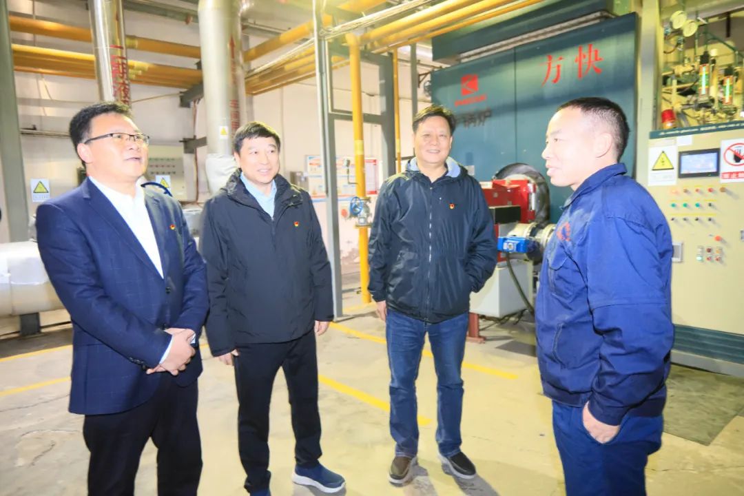 新春慰問送關懷——集團黨委書記、董事長慰問春節(jié)期間堅守崗位的一線職工