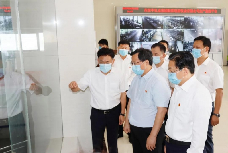 快訊 | 河南省委常委、省紀委書記、省監(jiān)委主任任正曉蒞臨花花牛乳業(yè)集團新蔡瑞亞牧場調(diào)研